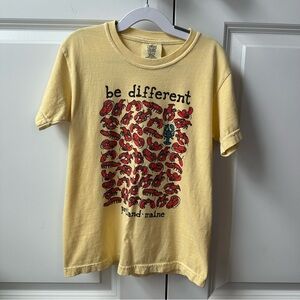 Comfort Colors Portland Maine Lobster Butter Yellow Tee (Size S)